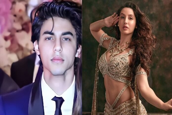 shahrukh khan son aryan dating nora fatehi fans says ab ananya pandey ka kya hoga photos viral slt | नोरा फतेही को डेट कर रहे हैं शाहरुख खान के बेटे आर्यन खान, तसवीर देख फैंस बोले