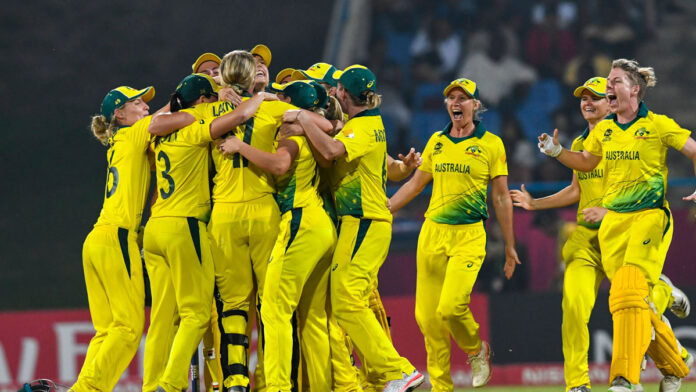 Women's T20 World Cup Final | Women's T20 World Cup Final मुकाबले में AUS-W ने SA-W को चटाई धूल, इतने रनों से छीनी जीत, अब तक इतनी बार ऑस्ट्रेलिया ने जीते हैं वर्ल्ड कप