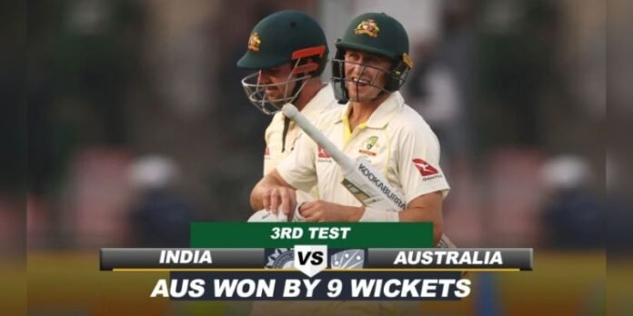 IND vs AUS 3rd Test