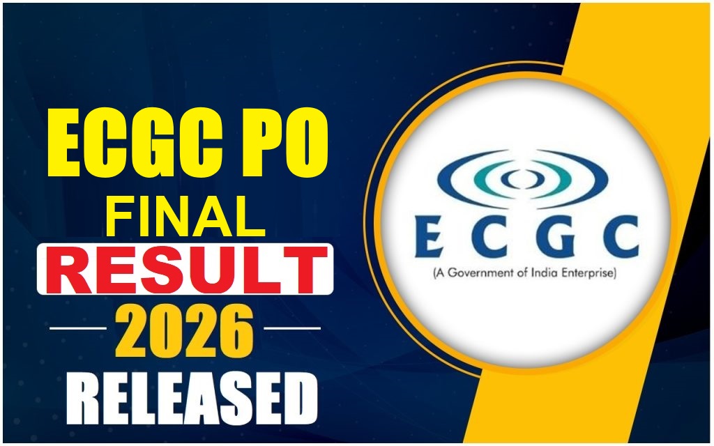 ECGC PO Final Result 2026 Out