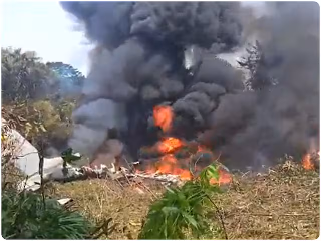 कोलंब‍िया में C-130 हरक्यूलिस प्लेन क्रैश, मारे गए एयरफोर्स के 110 जवान!