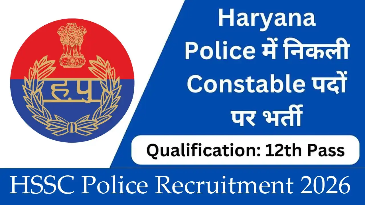 Haryana Police Constable Recruitment 2026 Apply Online