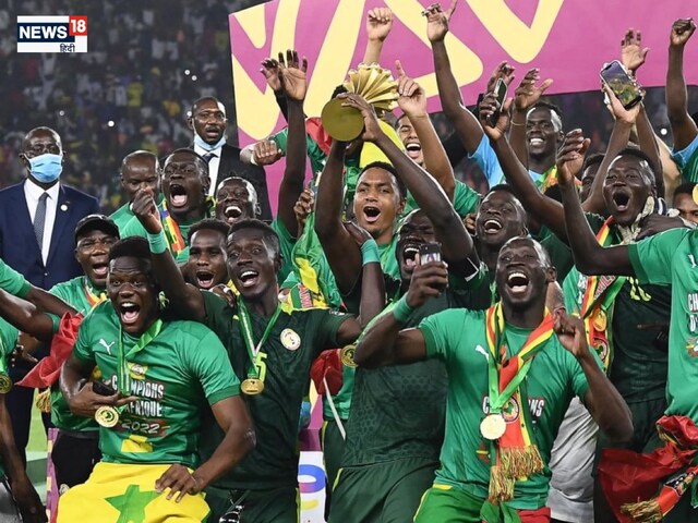 सेनेगल ने मोरक्को को हराकर अफ्रीका कप जीता, तनाव भरे हालात में हुआ फाइनल