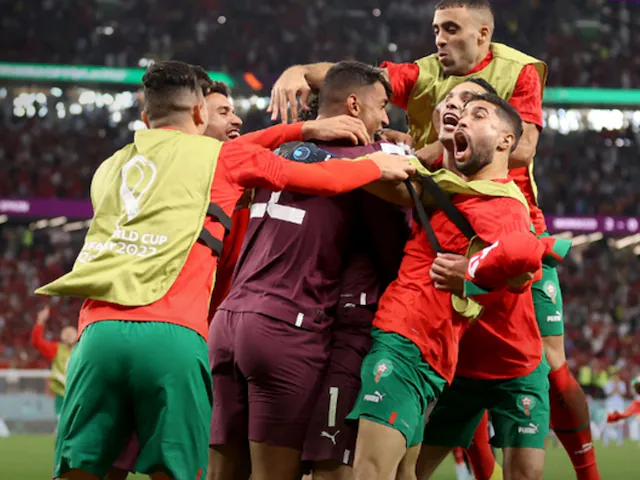 स्पेन को हरा मोरक्को ने किया बड़ा उलटफेर, पहली बार पहुंचा क्वार्टर फाइनल में