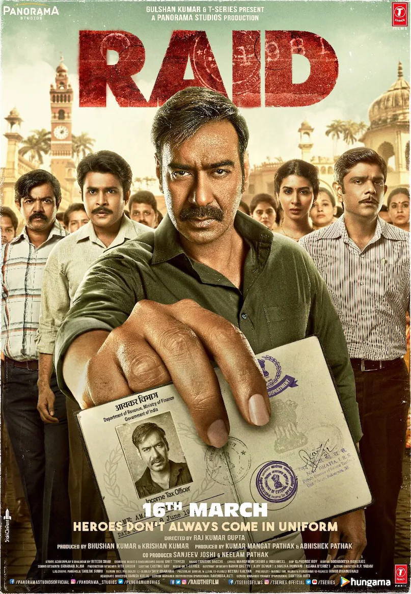 अजय देवगन फिल्म रेड कलेक्शन, Ajay Devgn Raid Movie Collection, रेड फिल्म बजट और कमाई, Raid Movie Budget and Box Office, अजय देवगन की सुपरहिट थ्रिलर फिल्में, Ajay Devgn Best Thriller Movies, सौरभ शुक्ला ताऊ जी किरदार, Saurabh Shukla Tauji Character, रेड 2018 बॉक्स ऑफिस रिकॉर्ड, Raid 2018 Box Office Records