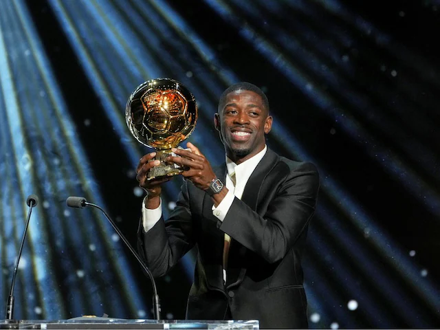 डेम्बेले और बोनमती सर्वश्रेष्ठ पुरुष और महिला बैलन डी'ओर खिलाड़ी