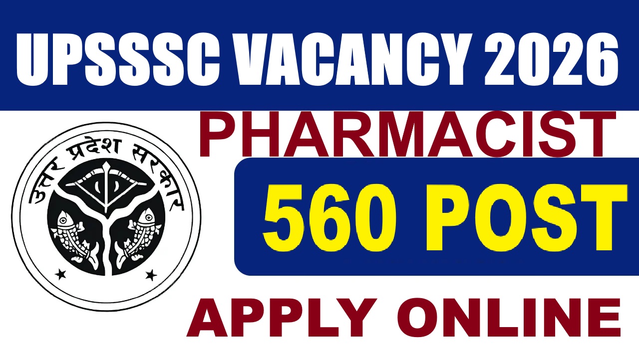 UPSSSC Pharmacist Recruitment 2026 | Sarkari Result