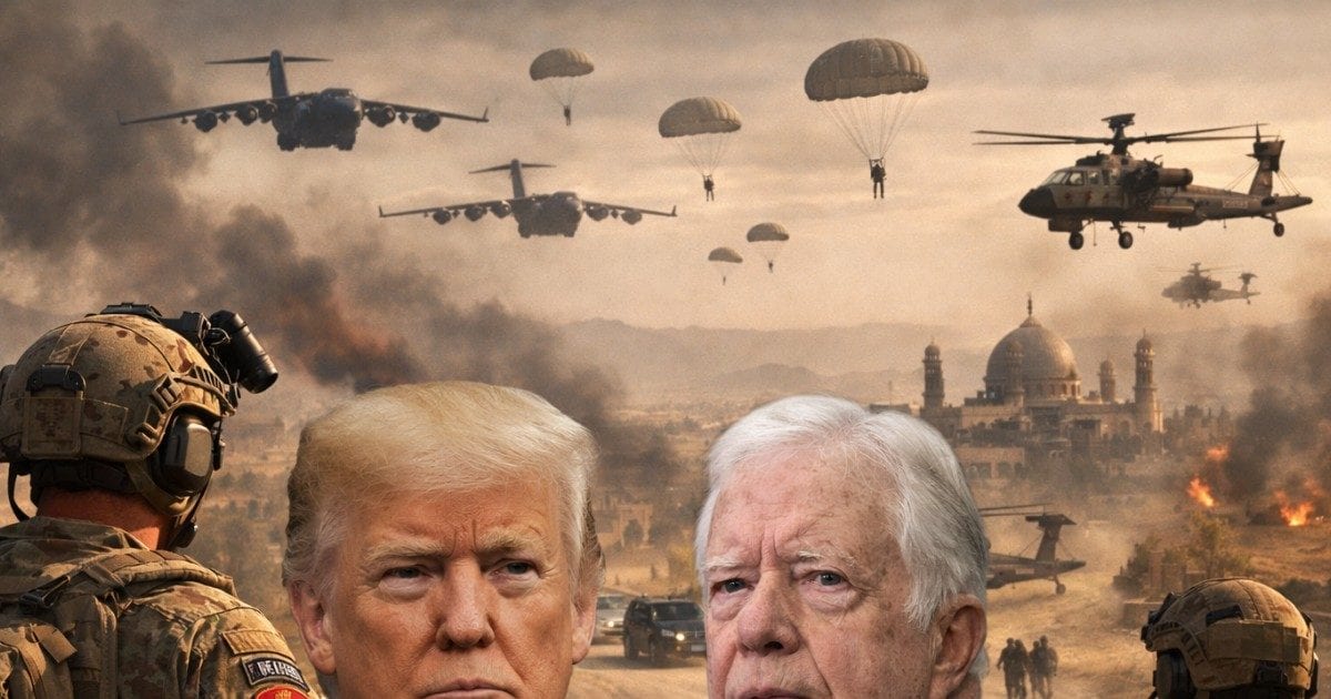 US Iran War | Shadow of 1979 Crisis | जिमी कार्टर की वो गलती जो ट्रंप नहीं दोहराना चाहते, अमेरिकी सेना की सबसे घातक यूनिट ईरान के लिए रवाना!