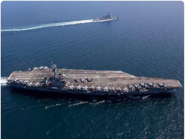 USS अब्राहम लिंकन अब भी समंदर में ईरान के लिए मौत बनकर खड़ा है