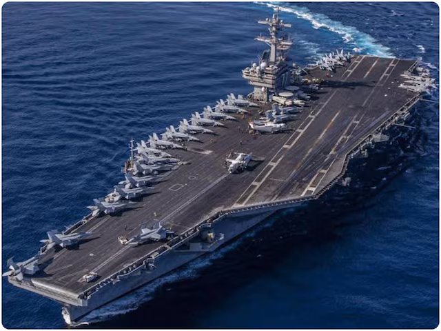 ईरान को बख्शने के मूड में नहीं अमेरिका, पश्चिम एशिया में उतारा सबसे घातक जहाज