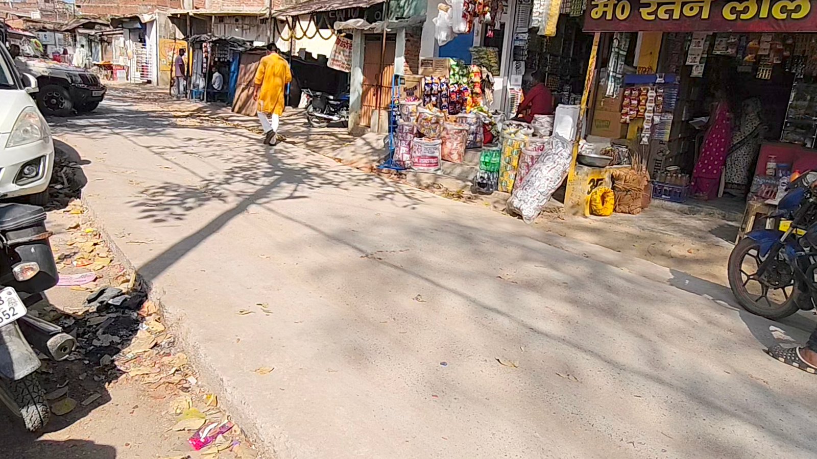 खराब गुणवत्ता से बना मुडिसेमर सीसी रोड, जांच की मांग