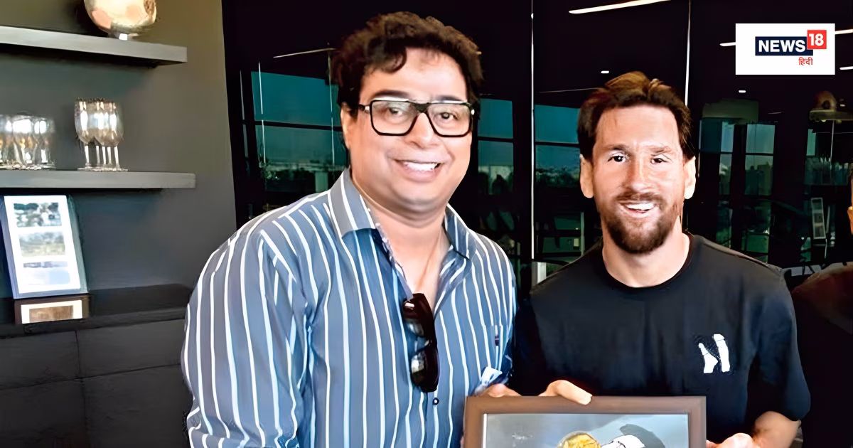 Who is Satadru Dutta lionel messi GOAT India Tour: भारत दौरे पर आए लियोनेल मेसी के टूर के आयोजक सताद्रु दत्ता को गिरफ्तार कर लिया गया.