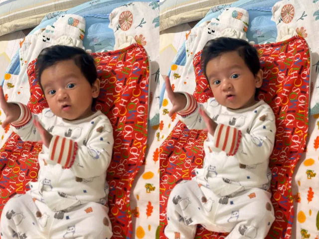  'मेरे को मारेगा? हर्ष लिंबाचिया ने शेयर किया बेटे का क्यूट धमकी वाला वीडियो