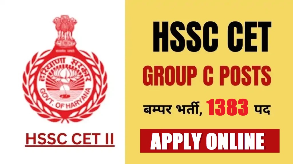 HSSC Group C Various Post Recruitment 2026