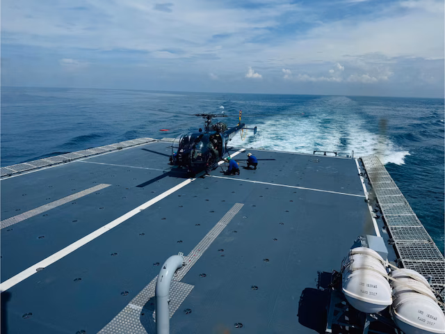 जहां ईरानी जहाज को किया तबाह, वहां से 7000 KM दूर कई देशों की नेवी का महाजुटान