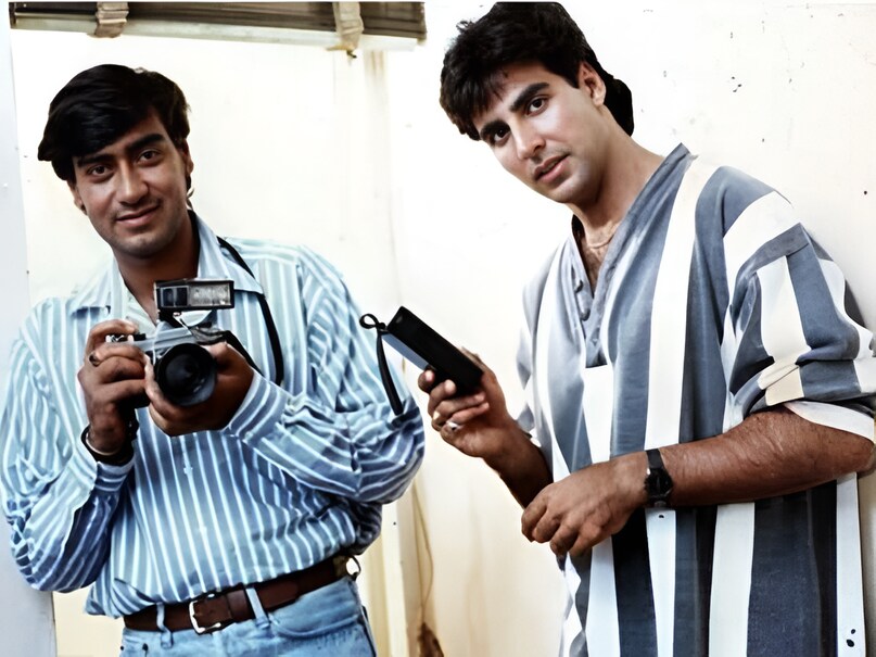 Akshay Kumar Ajay Devgn 90s Era, Suhaag Movie Box Office Success, Bollywood Action Superstars History, Akshay Kumar Ajay Devgn Friendship, Best On-screen Duo Bollywood, अक्षय कुमार अजय देवगन 90s, फिल्म सुहाग ब्लॉकबस्टर, बॉलीवुड के धुरंधर एक्टर, अक्षय बनाम अजय बॉक्स ऑफिस, सूर्यवंशी कॉप यूनिवर्स