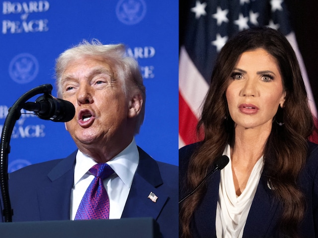 ट्रंप की कैबिनेट में बड़ा फेरबदल, गृह मंत्री क्रिस्टी नोएम को पद से हटाया