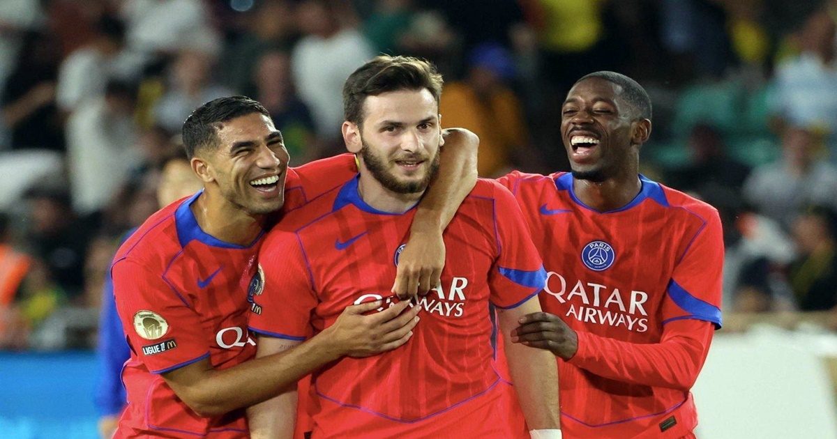 पीएसजी ने नैनटेस को हराकर लीग 1 में खिताब बचाने का अभियान शुरू किया.