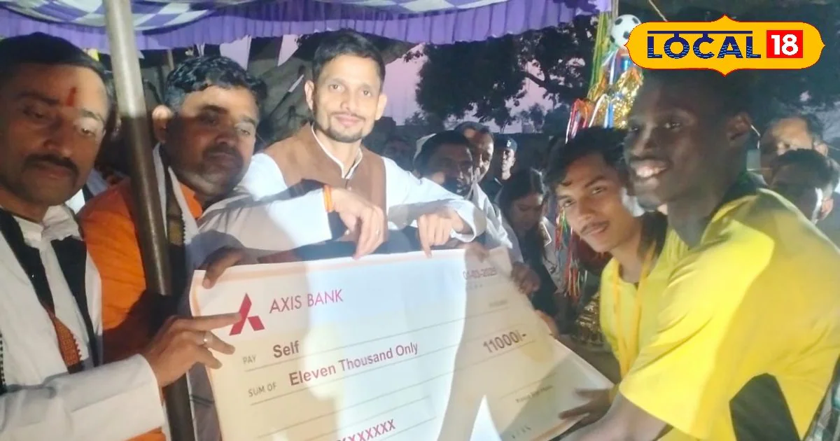 फुटबॉल मैच खेलने नाइजीरिया से तीन खिलाड़ी पहुंचे भोजपुर, शानदार प्रदर्शन कर बिहटा को दिलाई जीत