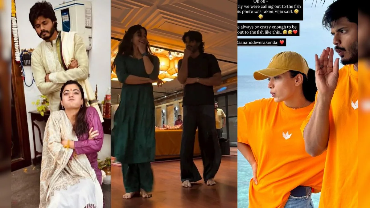 रश्मिका मंदाना ने देवर आनंद देवरकोंडा संग किया डांस, एक्ट्रेस का दिखा बिंदास स्टाइल, वीडियो वायरल