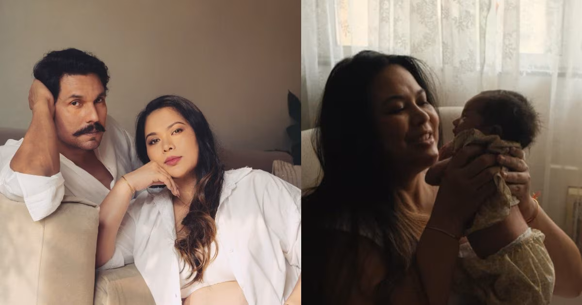 1 महीने की हुई रणदीप हुड्डा-लिन लैशराम की बेटी, दिखाई पहली झलक, बताया नाम और उसका खूबसूरत मतलब