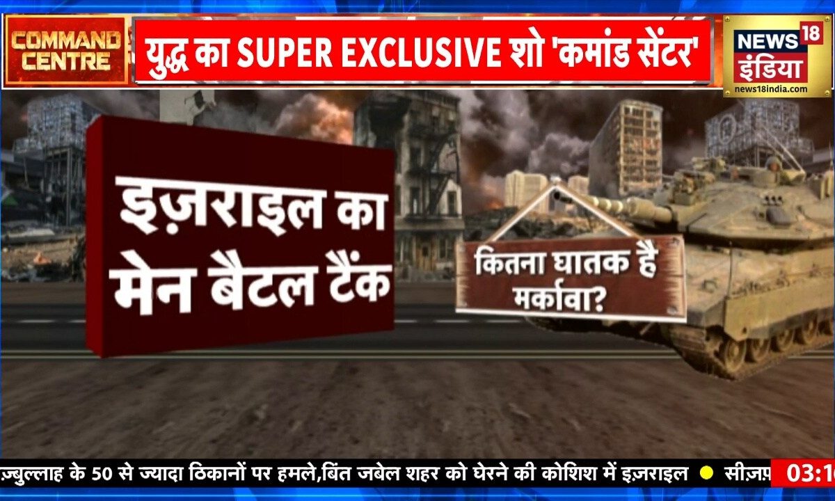 Merkava tank: कितना घातक है इजराइल का ‘मर्कावा’ टैंक? मेजर गौरव आर्य से समझिए इसकी ताकत