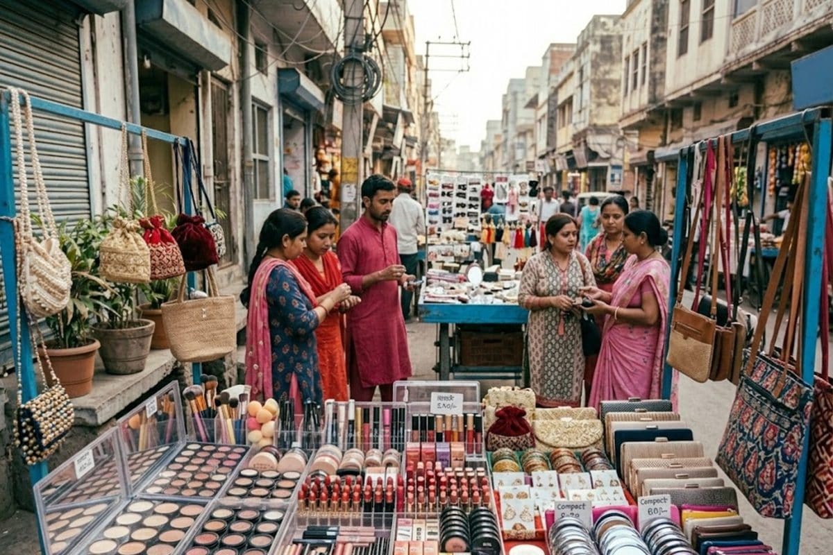 टिप से टो तक, यहां मिलता है लड़कियों का हर सामान…मेकअप प्रोडक्ट्स, पर्स, एक्सेसरीज, हर बजट में होता फिट