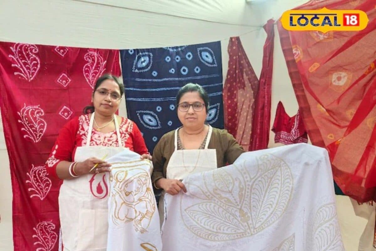 Video: मोम का जादू, रंगों की बाजीगरी! जमशेदपुर की दो सहेलियों ने ₹1000 की साड़ी से विदेशों तक मचाया तहलका