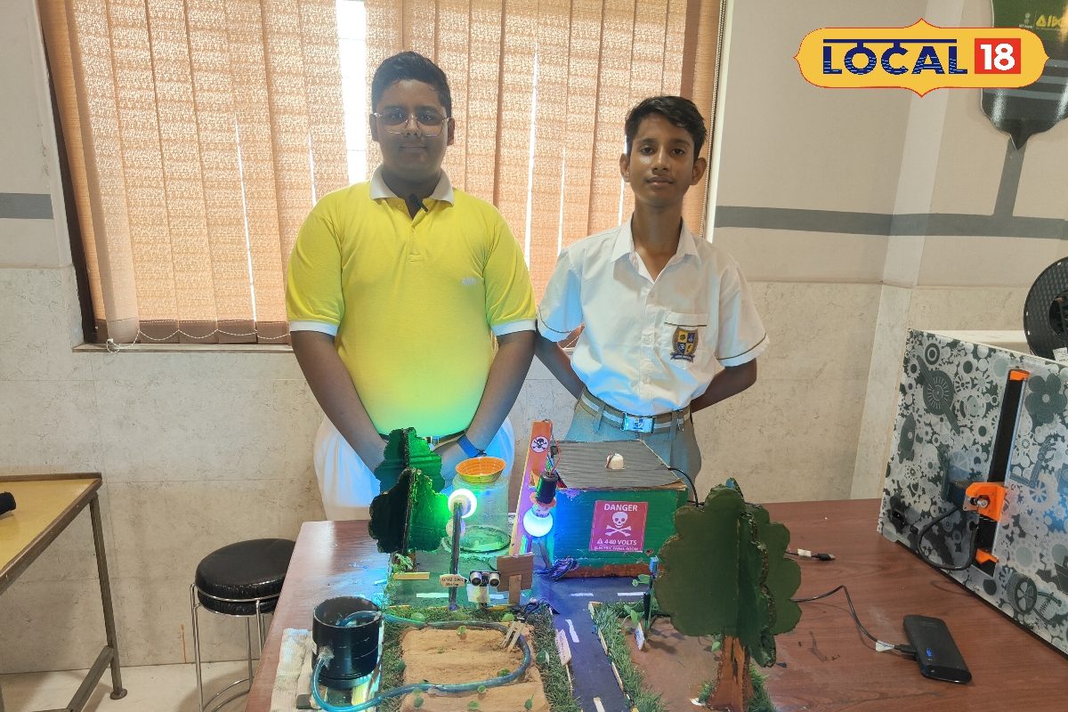 किसान घर बैठे मोबाइल से खेतों पर रखेंगे नजर, एक बटन से होगी सिंचाई, दो स्कूली बच्चों का गजब AI इनोवेशन!
