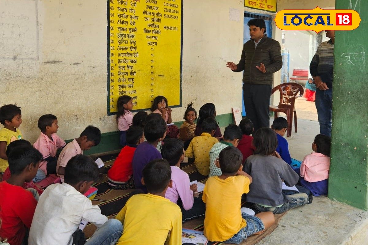 कक्षा 1 से 12 तक के 1584 छात्र, पढ़ने के लिए 8 कमरे, ये है पलामू के पीएम श्री स्कूल की बदहाली की तस्वीर