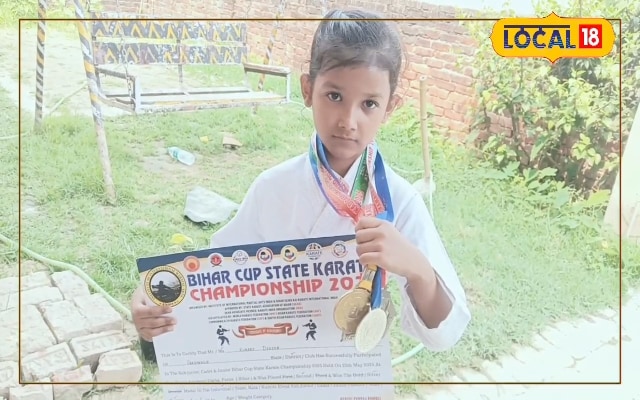 Success Story: छोटी मुट्ठी, बड़े इरादे! 8 साल की दीक्षा कराटे में जीते 3 सिल्वर, पिता का अधूरा सपना कर रही पूरा