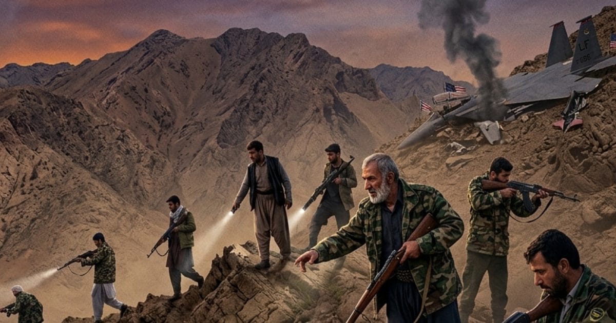 Iran location where US pilot Hunt | ईरान का वो इलाका जहां लापता हुआ F-35 का पायलट, बंदूक लेकर ढूंढ रहे लोग