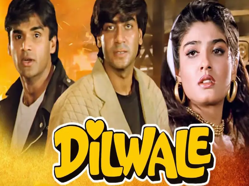 Dilwale 1994 Movie Box Office Collection, Ajay Devgn Suniel Shetty Dilwale History, Dilwale 1994 Silver Jubilee, Bollywood 90s action-drama hits, Ajay Devgn and Suniel Shetty best movies, दिलवाले फिल्म 1994 बॉक्स ऑफिस, अजय देवगन सुनील शेट्टी की फिल्में, दिलवाले मूवी सिल्वर जुबली रिकॉर्ड, अजय देवगन का पागलपन वाला रोल, सुनील शेट्टी पुलिस ऑफिसर रोल, बॉलीवुड क्लासिक फिल्में 90s
