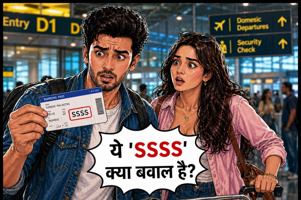 बोर्डिंग पास पर SSSS देख समीर-सिमरन के छूटे पसीने, फिर एयरपोर्ट पर हुई ऐसी ‘खातिरदारी’, बोले- हमेशा रहेगी याद!