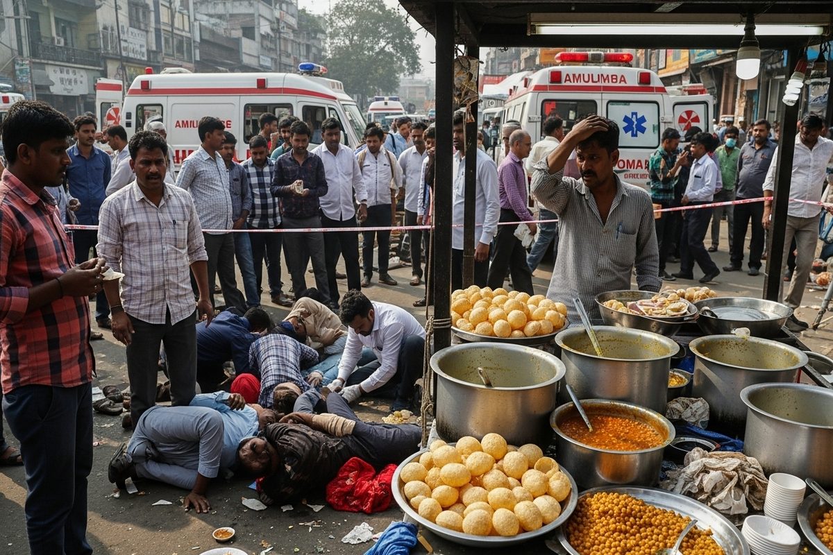 Giridih News: गोल गप्पे-छोले खाने से बच्चे की मौत, 49 लोग बीमार, इलाके में दहशत