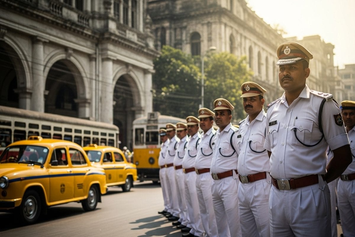 देश में केवल कोलकाता पुलिस ही क्यों पहनती सफेद वर्दी, खाकी क्यों नहीं