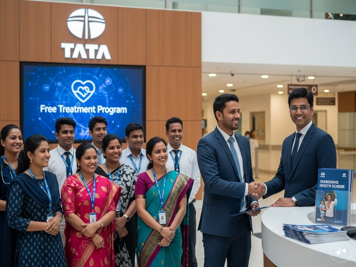 Health News: झारखंड कर्मचारियों के लिए खुशखबरी! मिलेगा 10 लाख तक का इलाज मुफ्त, TATA के साथ हुआ करार