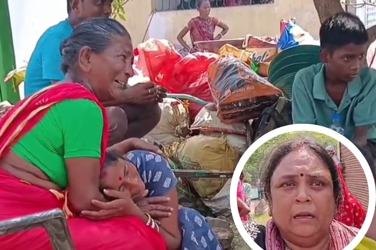 झारखंड में आधी रात धंसने लगी जमीन, भरभराकर गिरे कई मकान, महिला ने रो-रोकर सुनाई आपबीती