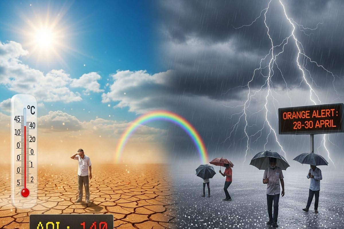 आज का मौसम: 44°C पारा, आंधी-तूफान… झारखंड में बारिश और वज्रपात की चेतावनी, IMD का ऑरेंज अलर्ट