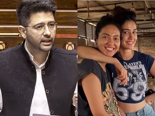  'आप' विवाद के बीच राघव चड्ढा के सपोर्ट में दिशा पाटनी की बहन खुशबू