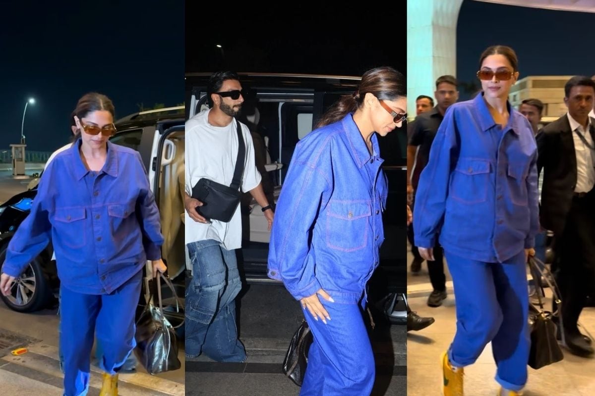 8 तस्वीरों में देखें दीपिका पादुकोण का स्टाइलिश मॉम-टू-बी अवतार, ब्राइट येलो स्नीकर्स, लूज डेनिम और विजिबल बंप