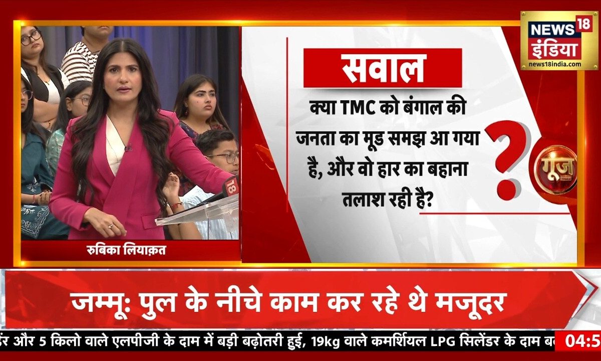 Rubika Liyaquat Show: अगर 4 मई को एग्जिट पोल गलत निकले तो क्या TMC फिर सवाल उठाएगी?