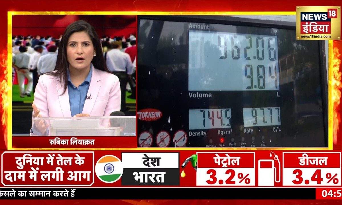 Rubika Liyaquat Show: एक झटके में बढ़ गए दाम… आखिर किस संकट ने भारत की जेब पर हमला कर दिया?