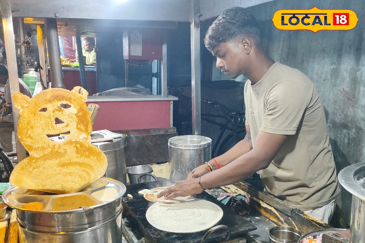 बोकारो में वायरल हुआ टेडी बियर वाला अनोखा डोसा, बच्चों से लेकर बड़े तक सभी हुए दीवाने
