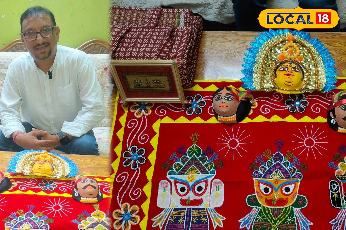 छऊ मास्क से मोआ लड्डू तक…जीआई टैग प्रोडक्ट्स का महत्व बता रहे विकास सेठ, कारीगरों को समझा रहे उनकी असली कीमत