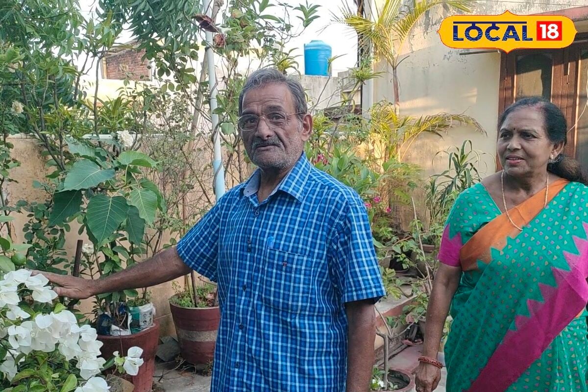 गमलों की चोरी ने बदली सोच, पति-पत्नी ने शुरू की रूफटॉप गार्डनिंग, गुलाब से बरगद तक… छत पर लगा डाले 100 पौधे