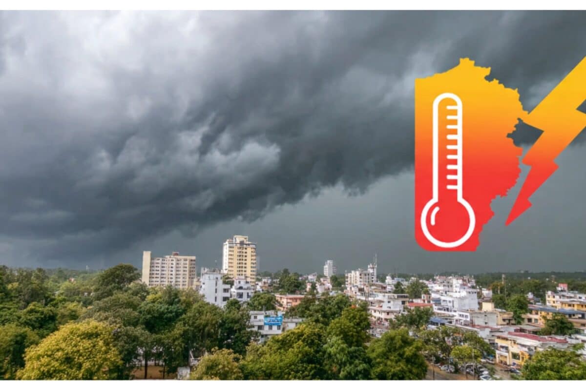 झारखंड में बदला मौसम का मिजाज: ट्रफ लाइन के असर से पारे में भारी गिरावट, आज और कल भी आंधी-बारिश का अलर्ट