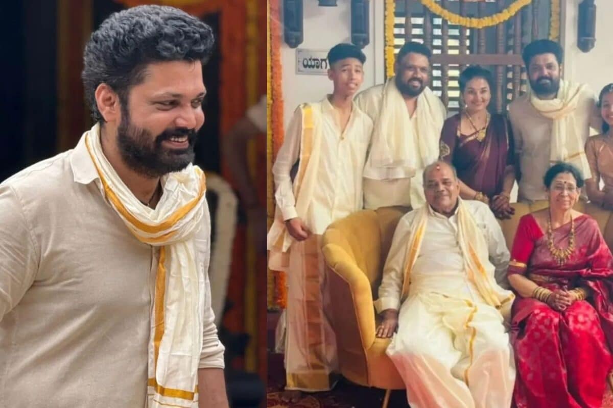 ‘कैमरे में कैद हुआ 50 साल के रिश्ते का प्यार’,मां-पापा की गोल्डन जुबली पर भावुक हुए रक्षित शेट्टी, सेलिब्रेशन वायरल