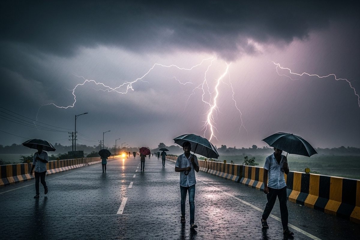 80KM की रफ्तार से उठेगा बवंडर, कांप जाएगा UP-बिहार, 17 राज्यों में बारिश करेगा तांडव, IMD का अलर्ट