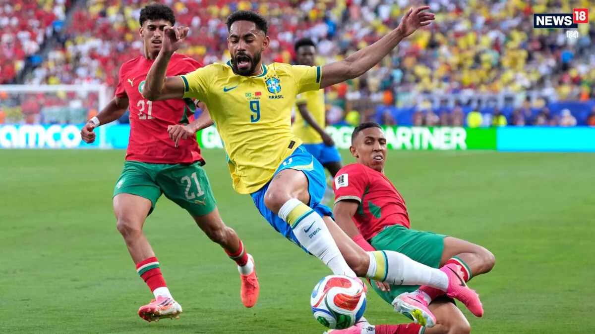 FIFA World cup 2026: ब्राजील को खली नेमार की कमी, मोरक्को के खिलाफ 1-1 से ड्रॉ रहा मैच